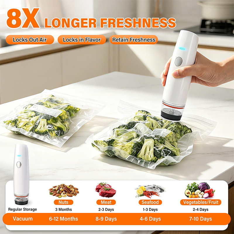 Penyegel Vakum Tangan Isi Ulan - Food Storage Vacuum Pump ulasan dan harga