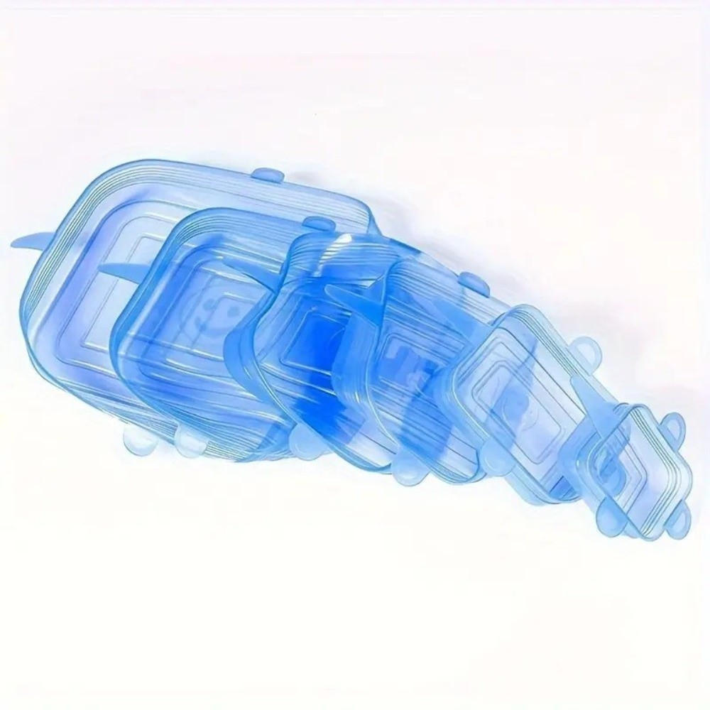 6PCS Penutup Makanan Serbaguna - Silicone Stretch Lid ulasan dan harga