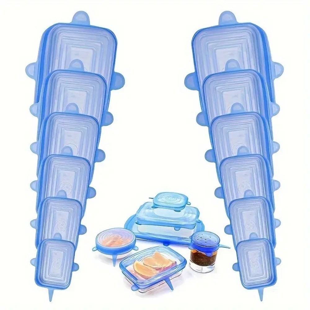 6PCS Penutup Makanan Serbaguna - Silicone Stretch Lid ulasan dan harga