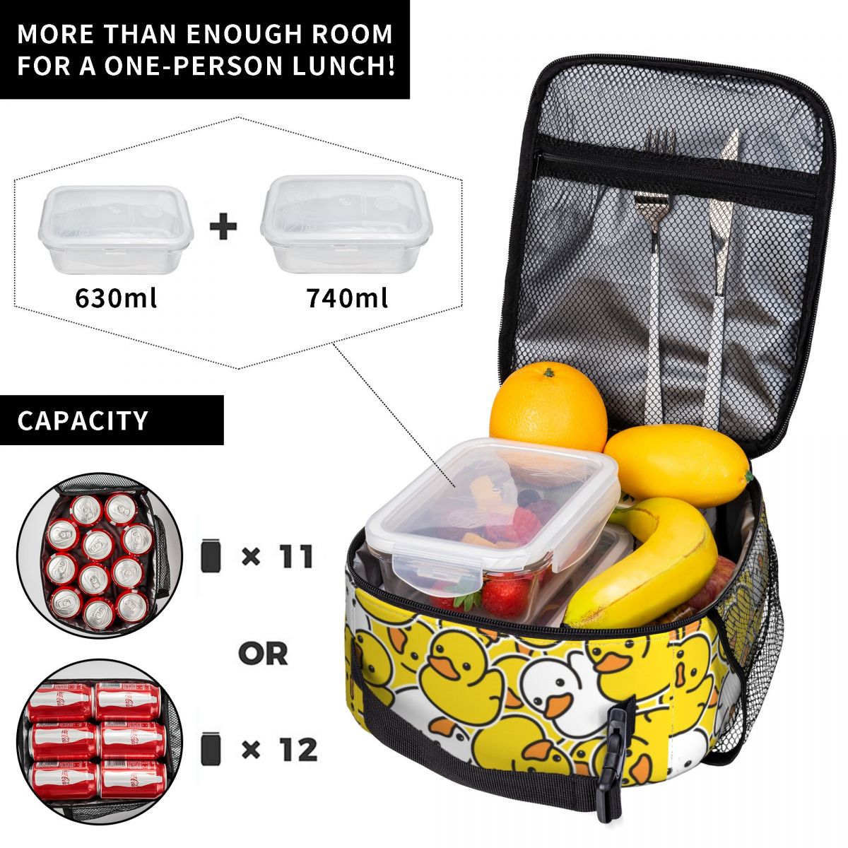 Tas Makan Siang Terisolasi Ter - Food Storage Yellow ulasan dan harga