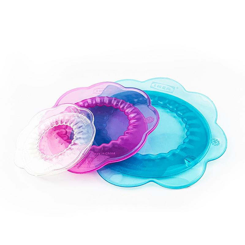 Set tutup silikon regang, tutu - Silicone Stretch Lid ulasan dan harga