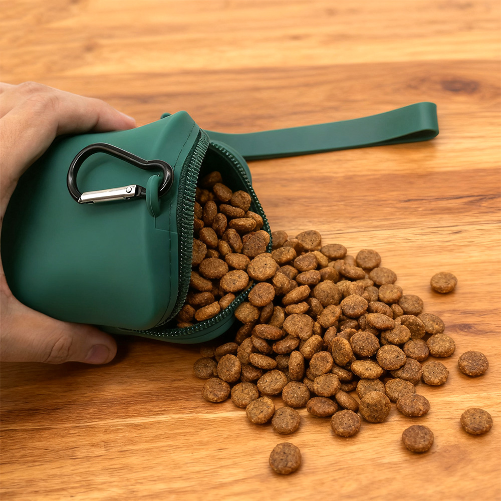 Tas makanan anjing silikon den - Food Storage For Dog ulasan dan harga