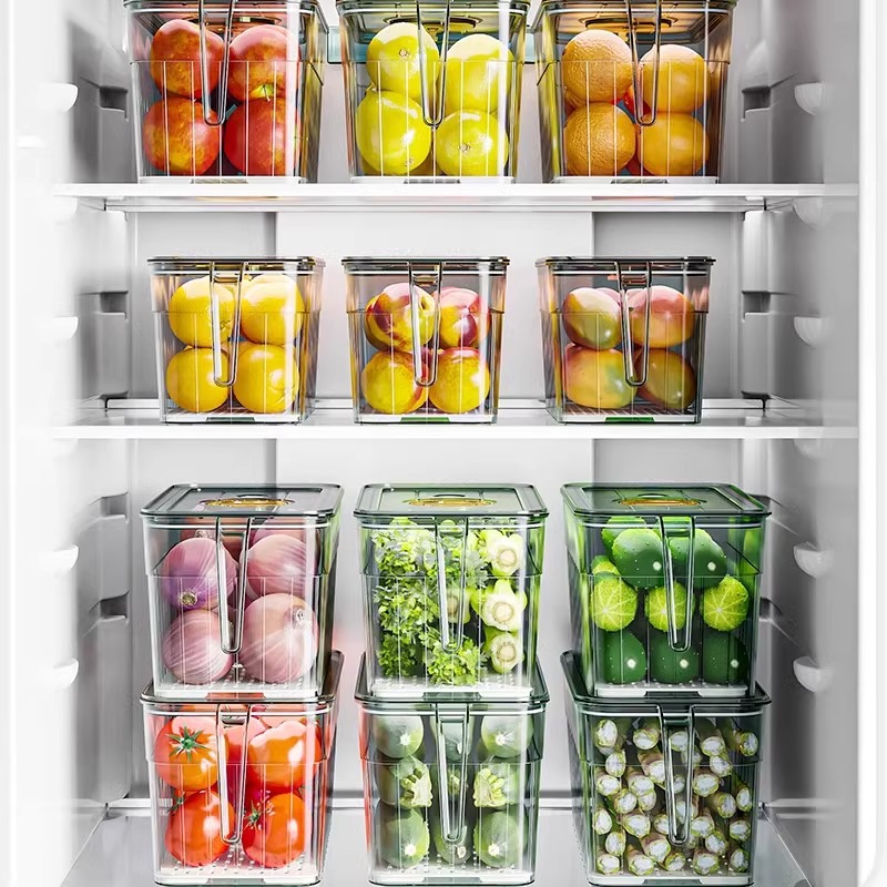 Kotak penyimpanan kulkas, telu - Food Storage Ideas ulasan dan harga
