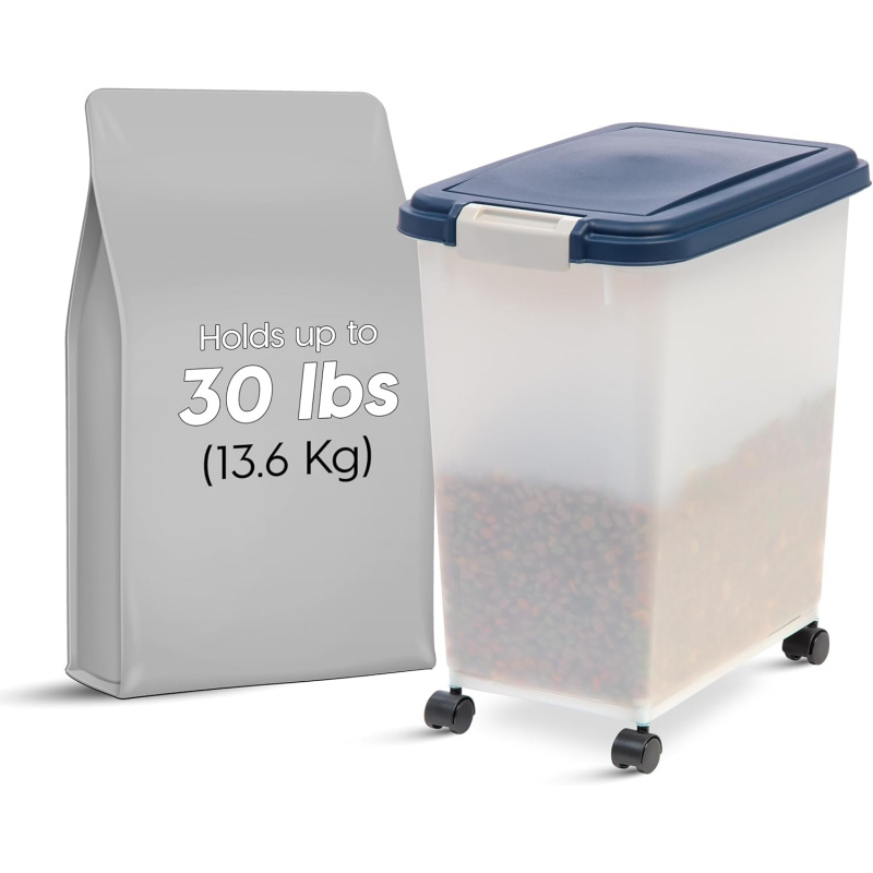Wadah Penyimpanan Makanan Anji - Food Storage With Wheels ulasan dan harga