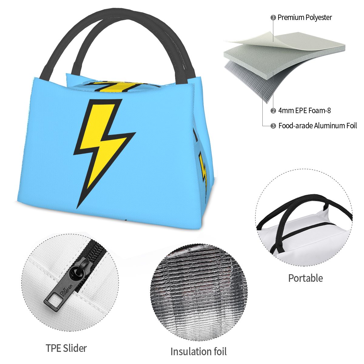 Tas Makan Siang Terisolasi Bir - Food Storage Yellow ulasan dan harga