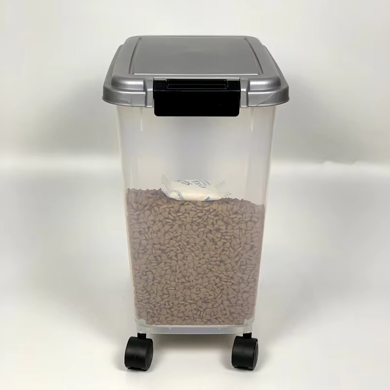 Wadah Penyimpanan Makanan Hewa - Food Storage With Wheels ulasan dan harga