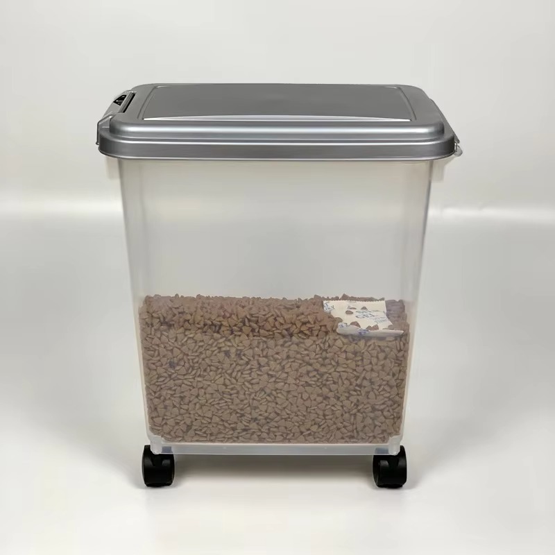 Wadah Penyimpanan Makanan Hewa - Food Storage With Wheels ulasan dan harga