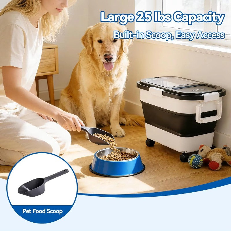 Kontainer Penyimpanan Makanan  - Food Storage With Wheels ulasan dan harga