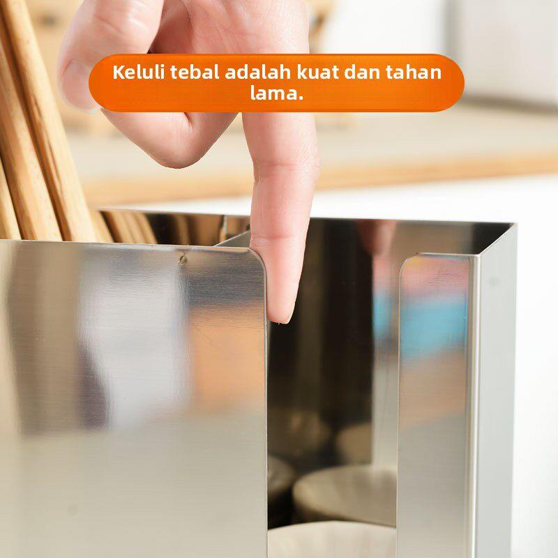 Kotak Penyimpanan Sendok Sumpi - Food Storage Rack ulasan dan harga