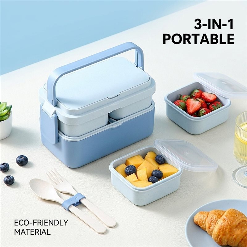[BARU!A08R】 Kotak Makan Siang  - Food Storage News ulasan dan harga