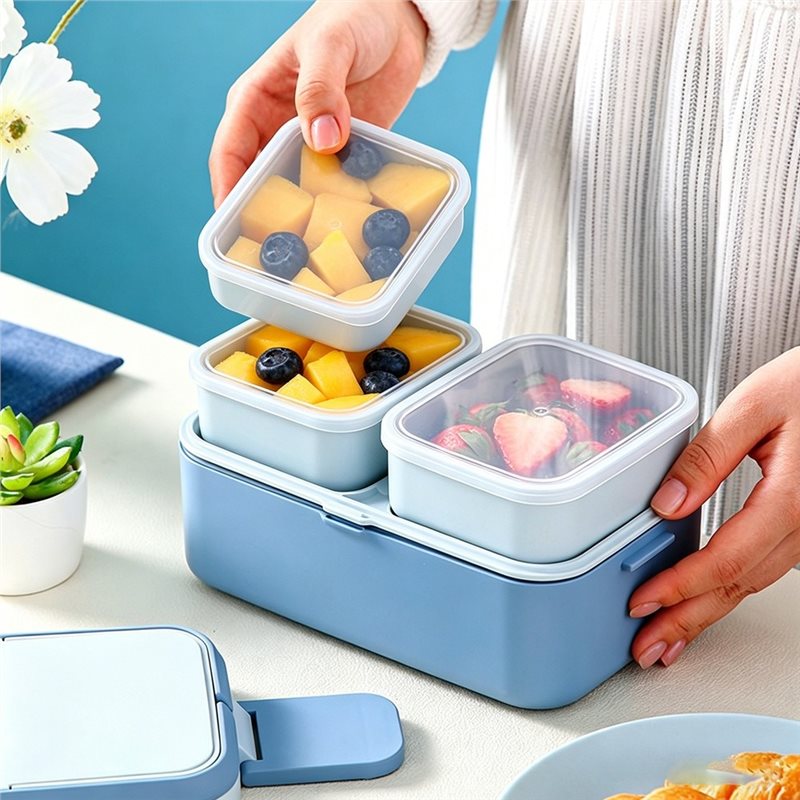 [BARU!A08R】 Kotak Makan Siang  - Food Storage News ulasan dan harga