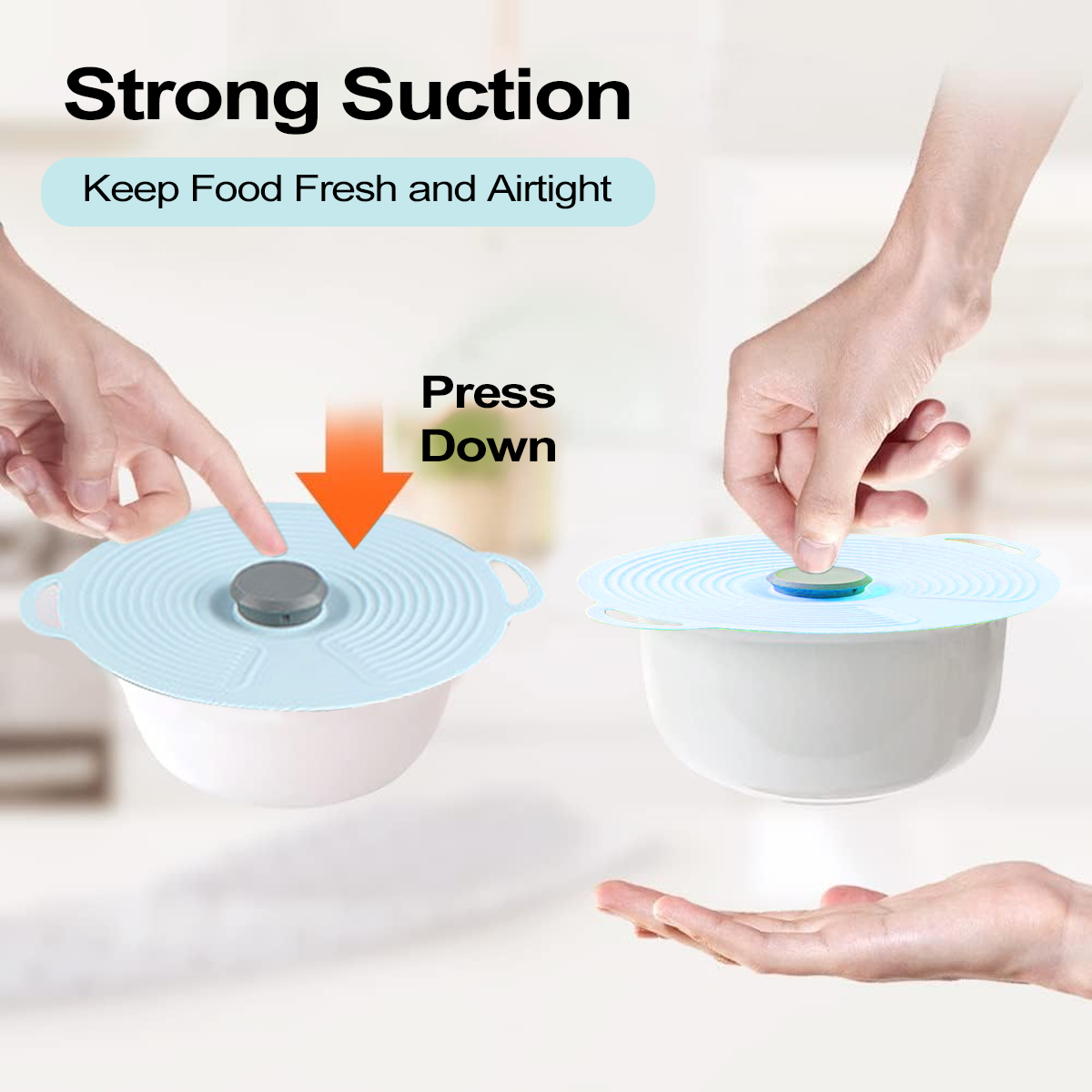 Leeseph tutup silikon untuk ma - Silicone Stretch Lid ulasan dan harga