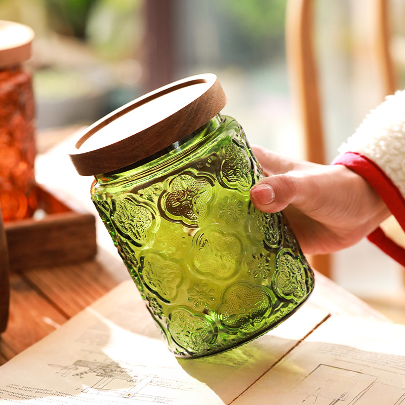Toples penyimpanan dapur kaca  - Food Storage Jar Glass ulasan dan harga