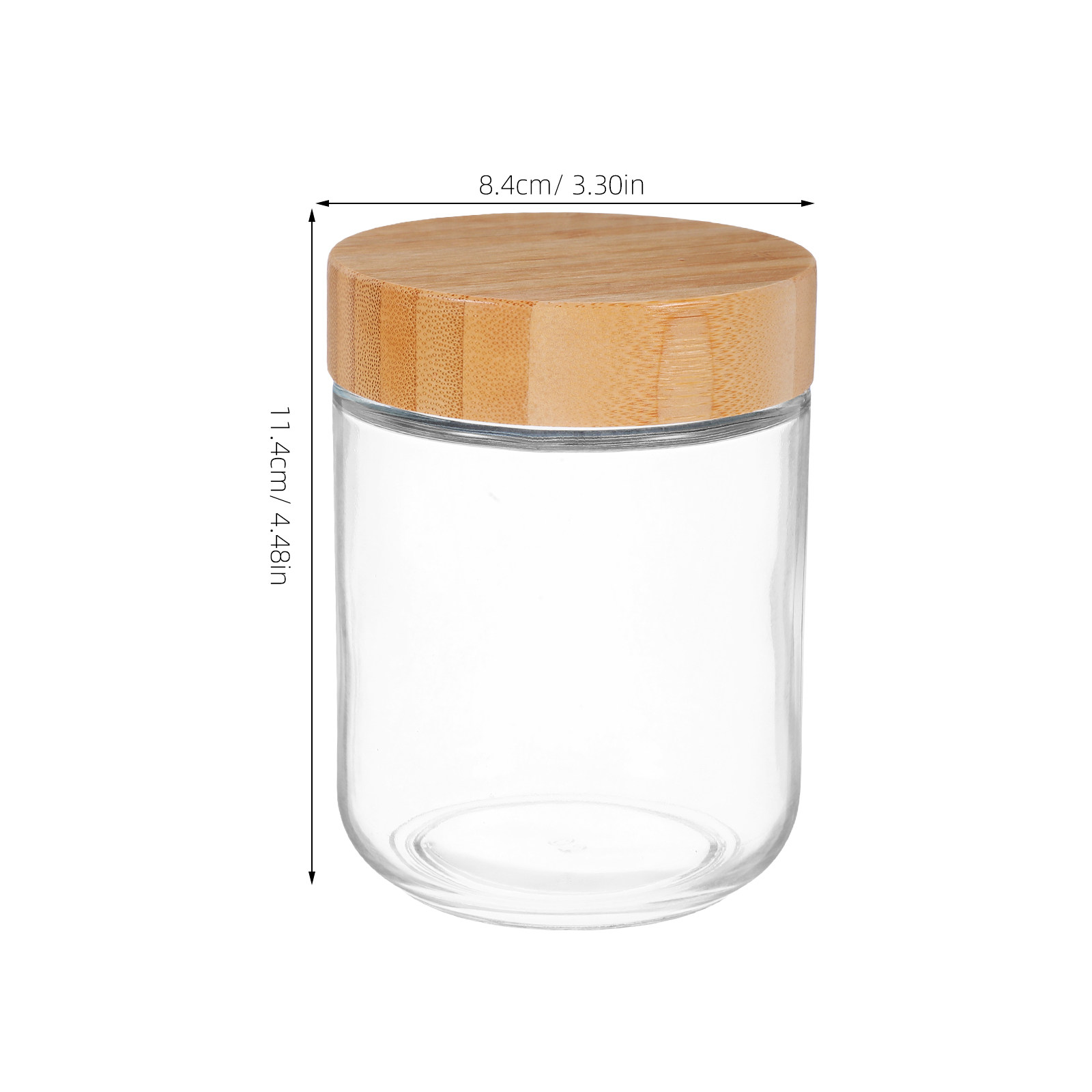4Pcs Stoples Penyimpanan Dapur - Food Storage Jar Glass ulasan dan harga