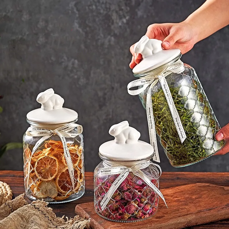 Toples Kaca Transparan Tertutu - Food Storage Acrylic Containers ulasan dan harga