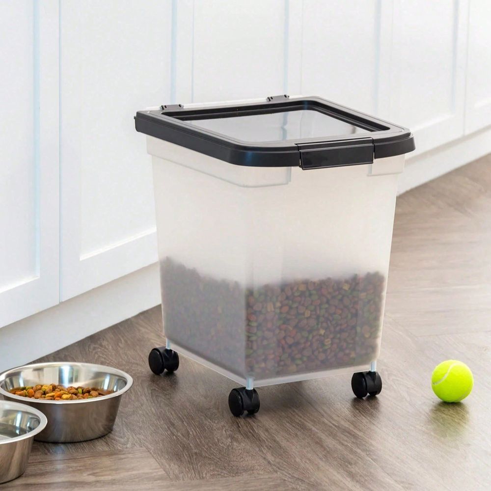 Ember Penyimpanan Plastik Tran - Food Storage For Dog ulasan dan harga