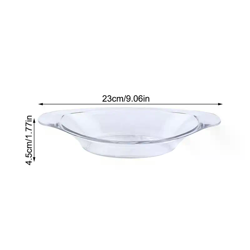 Mangkuk Banana Split, Piring S - Food Storage Acrylic Containers ulasan dan harga