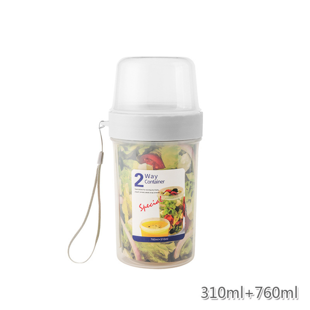 Wadah Makanan Anti Bocor Dua L - Food Storage Yogurt ulasan dan harga