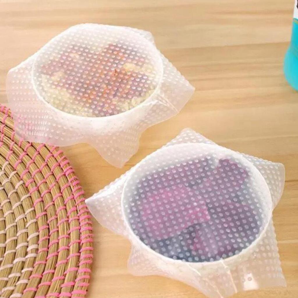 Set Tutup Silikon Elastis Tran - Silicone Stretch Lid ulasan dan harga